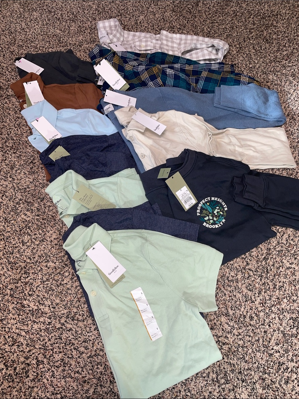 Goodfellow & Co. Men’s Size Polos & More Small Resell Bundle #14 | All NWT - Picture 2 of 4